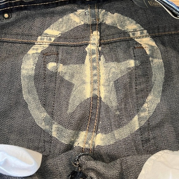 CONVERSE ONE-STAR MEDIUM WASH STRAIGHT LEG‎ JEANS WOMEN'S SIZE 8 - Picture 10 of 14